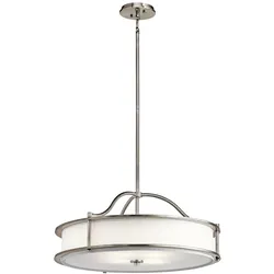 Elstead Lighting Emory Pendelleuchte 4-flammig Zinn