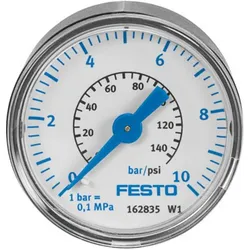 Festo Manometer 183897 MA-23-10-R1/8 0 bis 10 bar 1 St., Messtechnik