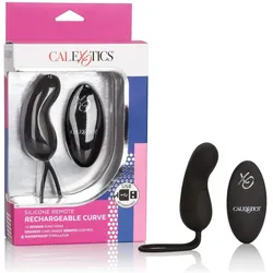 CalExotics, Vibrator, Silicone Remote Rechargeable Curve