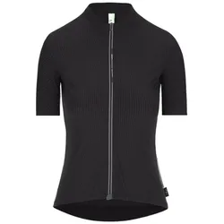 Q36.5 Kurzarmtrikot Damen Dottore Grid Skin | schwarz XS