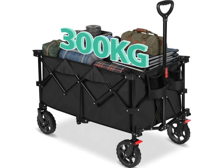 Sekey 200 l inklapbare opvouwbare bolderkar met laadvermogen van 300 kg