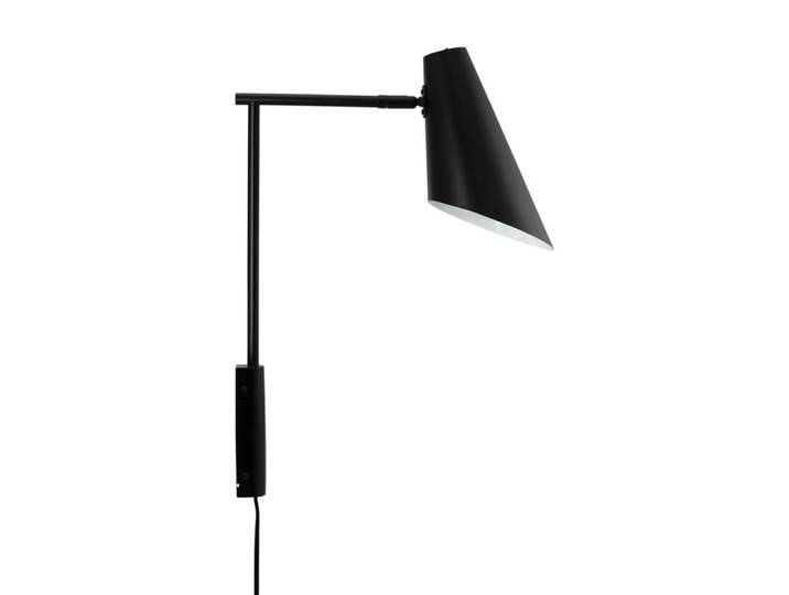 Applique en métal noir mat