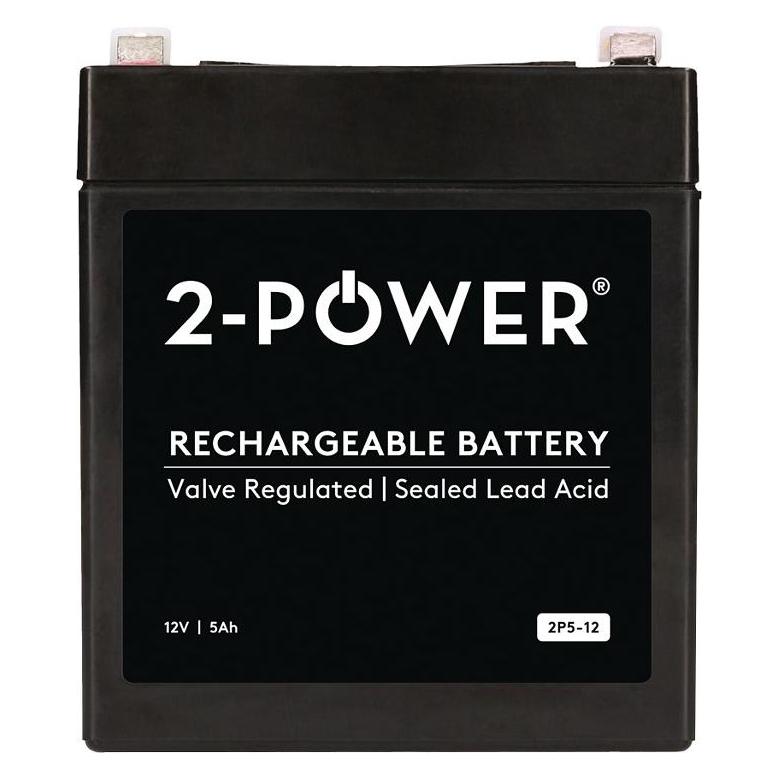 2-Power 12V 5Ah VRLA Security Battery (2P5-12)