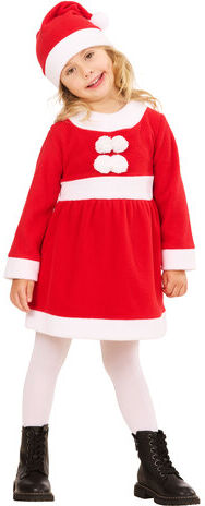 Kleinkinderkleid "Santa Girl"