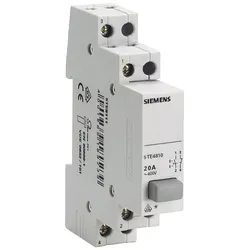 Siemens 5TE4812 Taster, 3S+N 20A, 1 Taste grau mit Rastfunktion