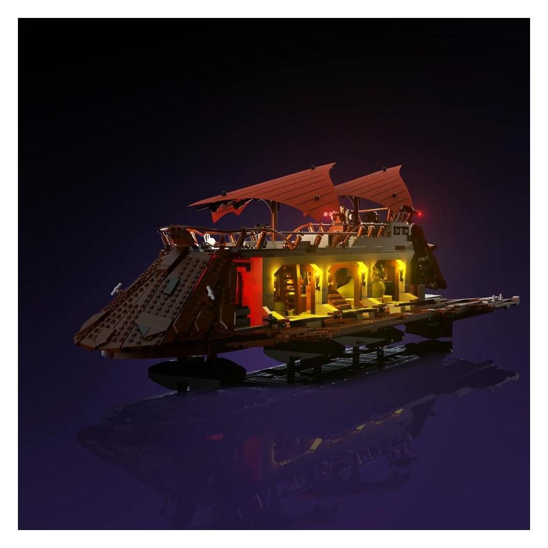 Light my bricks LMB 2.0 LED Licht Set für LEGO 75397 Star Wars - Jabbas Segelbarke (75397)