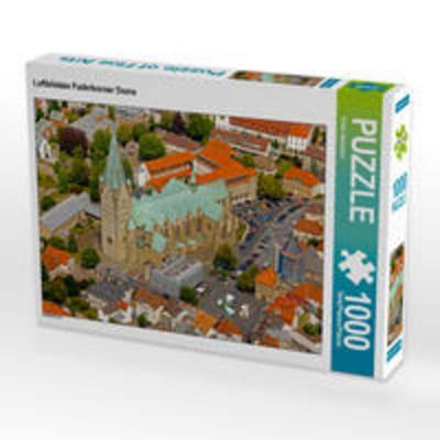 CALVENDO Puzzle Luftbilddes Paderborner Doms 1000 Teile Lege-Größe 64 x 48 cm Foto-Puzzle Bild von Prime Selection