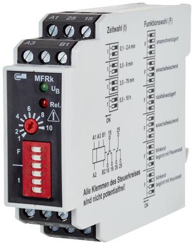 Metz Connect 110310412231 MFRk-E12 Zeitrelais Multifunktional 230 V/AC 1 St. 2 Wechsler