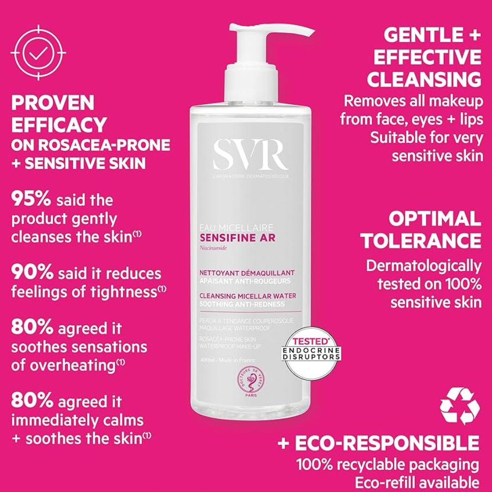 SVR Sensifine Ar Micellar Water 400mL Ricarica