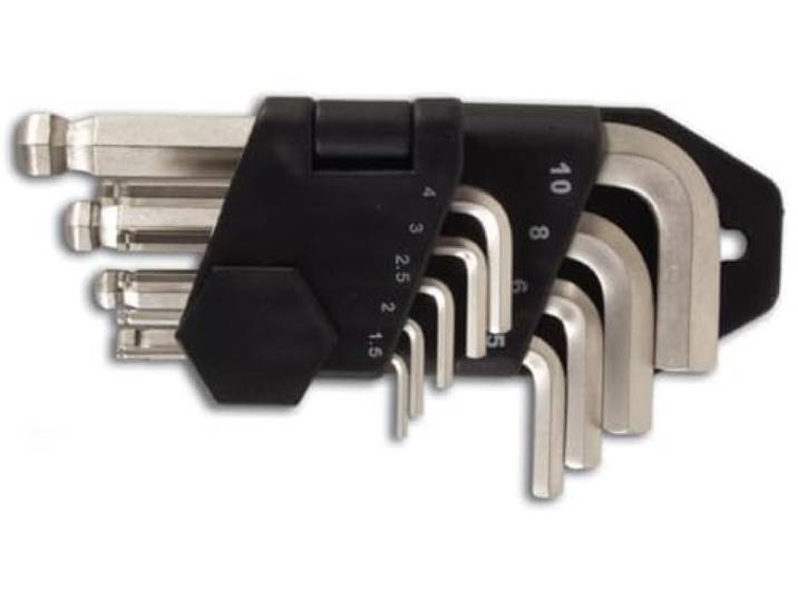 Pearl - HHEXPRO 142769 Inbussleutelset (9-pack)