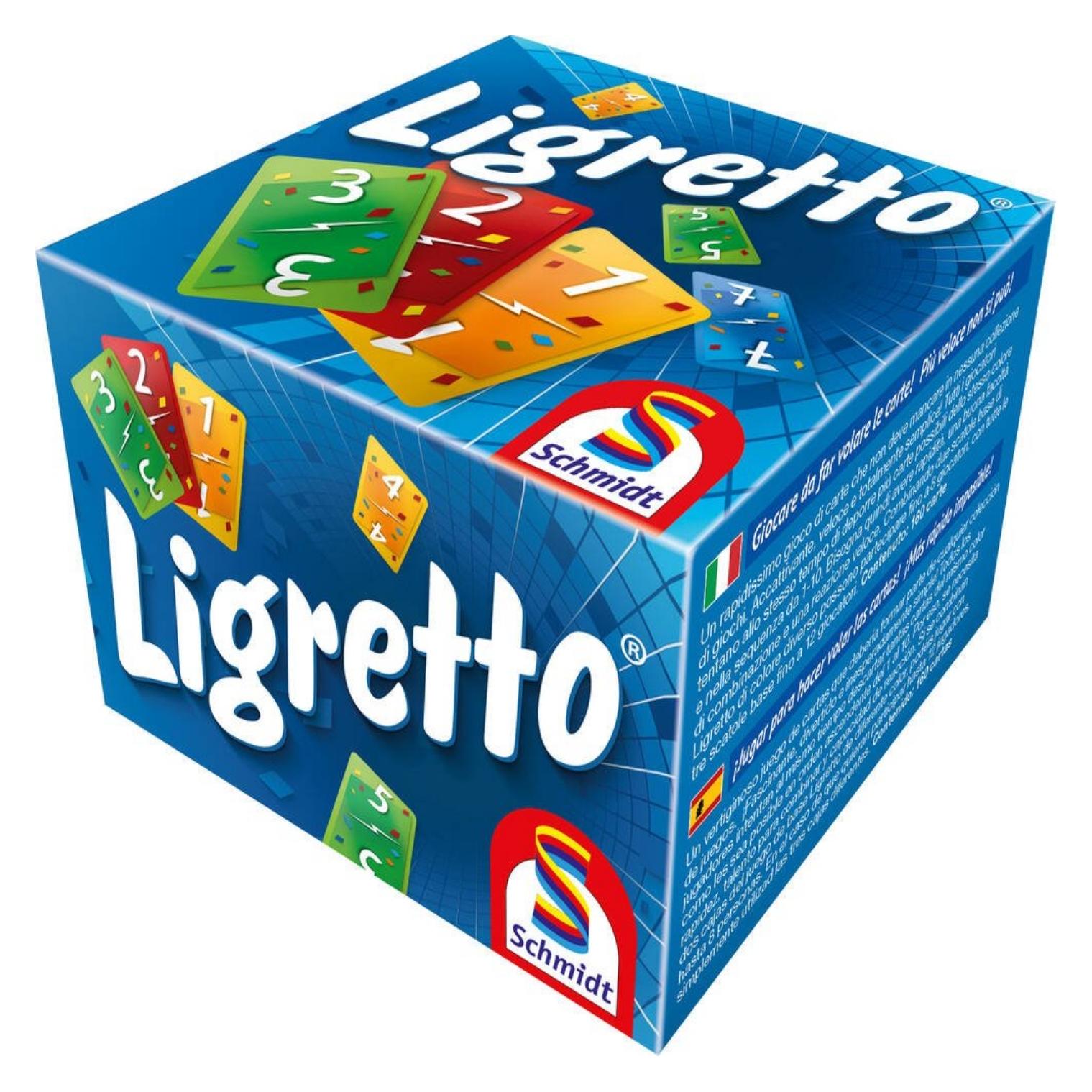 Schmidt Spiele Ligretto (Deutsch, Französisch, Italienisch, 2 - 4 Spieler) (01101)
