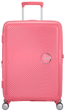 American Tourister Soundbox 67cm 4-Wheel Expandable Suitcase - Sun Kissed Coral