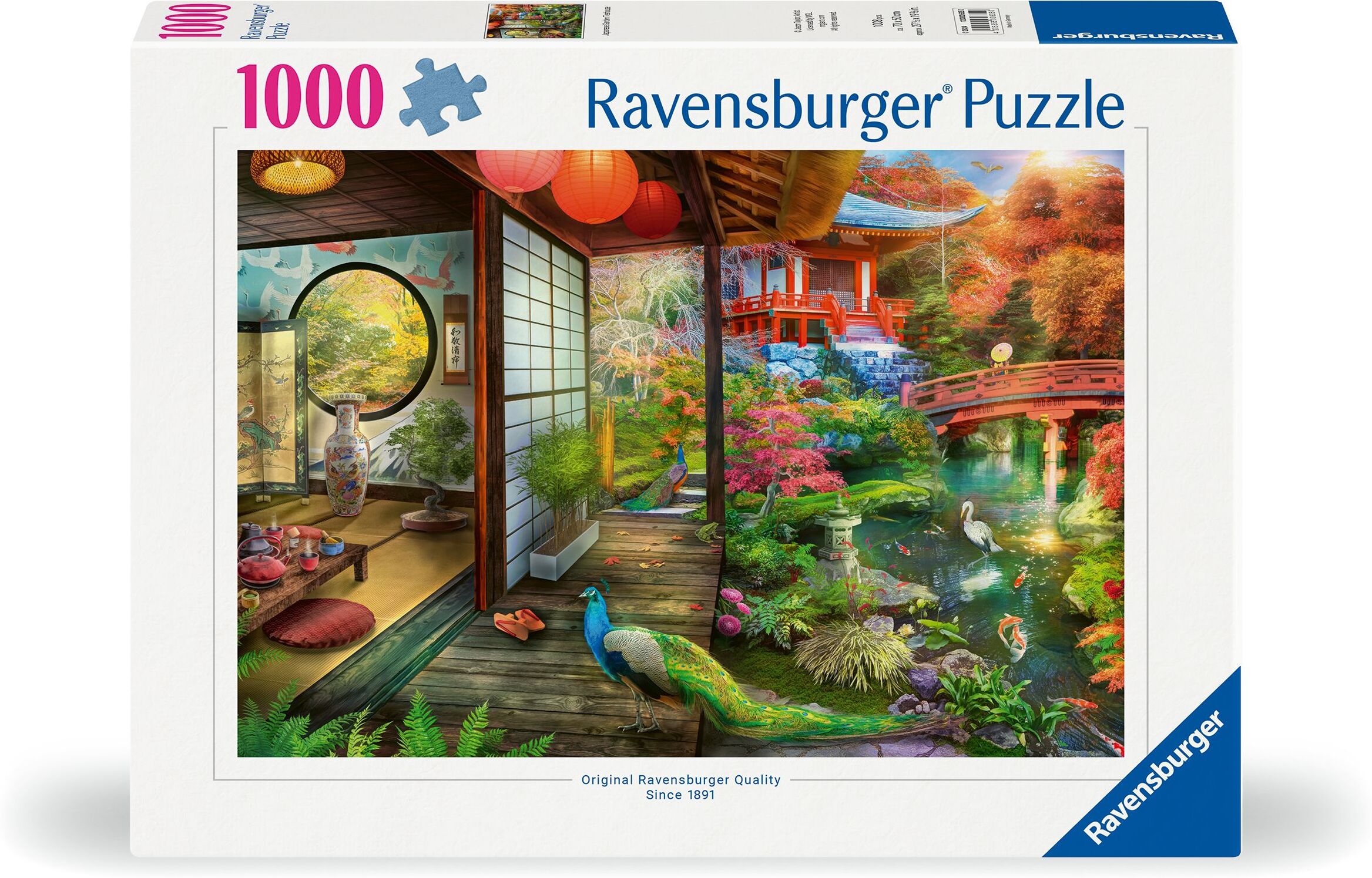 Ravensburger - Puzzle Japanese Garden Teahouse Kyoto 1000p (12000635)