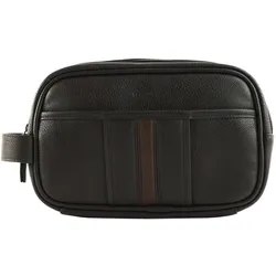 Ted Baker Keilab Stripe PU Washbag, Necessaire, Braun