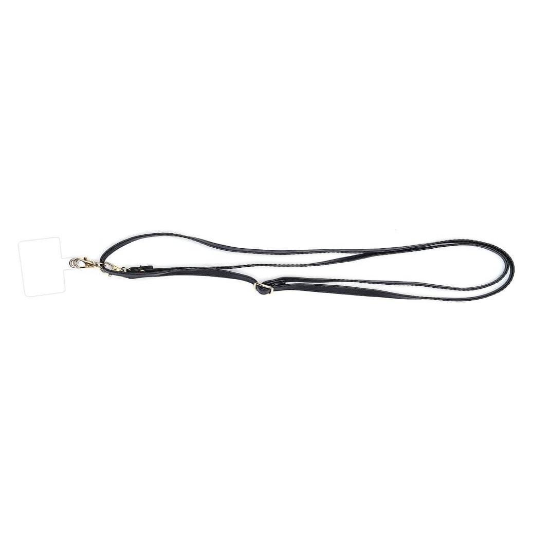 Cover-Discount Universal Kunstleder Umhängeband schwarz (662200056B)