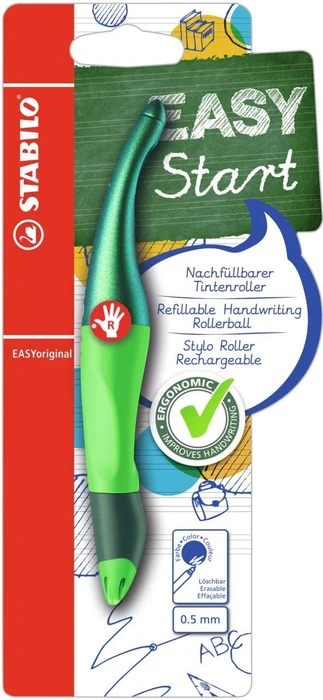 STABILO EASYoriginal Easy Start Nachfüllbarer Tintenroller - R - grün