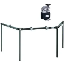 Pearl DR-80 Schlagzeugrack mit Racklammer (Schlagzeug), Instrumentenständer + Halter, Schwarz