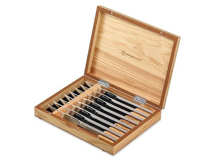 Wüsthof 8-teiliges Mignon Steakmesser-Set aus Edelstahl