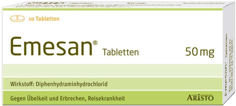 Emesan Reisetabletten