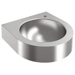 KWC Aquarotter Wandtrinkbrunnen, ANIMA, Edelstahl, 345x118x350 mm, Hahnloch, 2030072219 2030072219