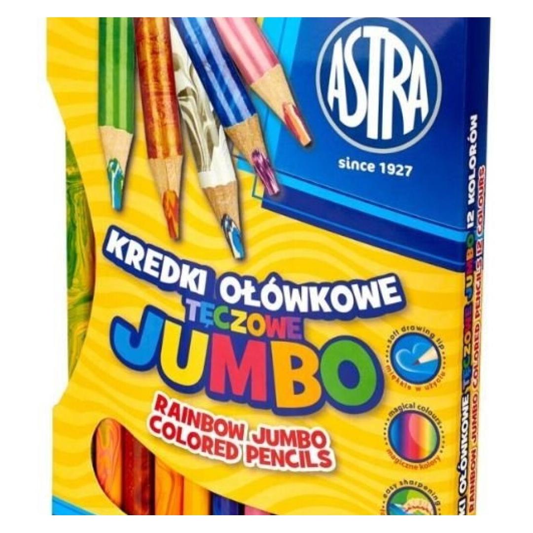 Astra Jumbo-Regenbogenstifte 12 Farben (312118002) (12x) (285011)
