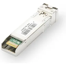 Digitus HP-kompatibel SFP+ 10G SM 1310nm 10Km mit DDM, Transceiver, Silber