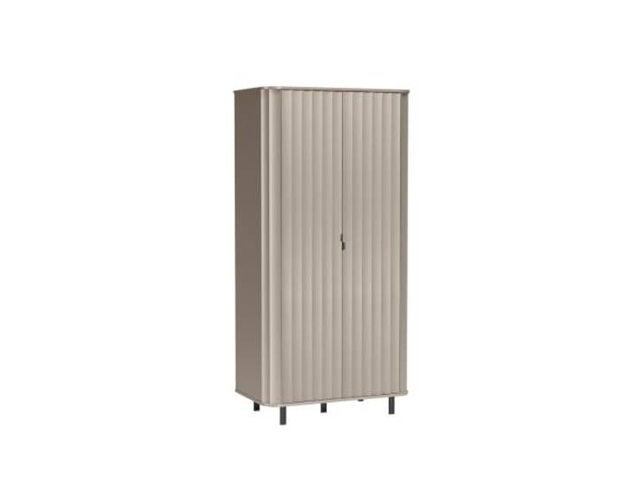 MINIO go for it - Kleiderschrank Novara 8, Farbe Clay Gray