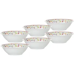 Ritzenhoff & Breker Salatschüsseln Shanti, Schüssel + Schale, Mehrfarbig