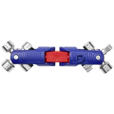 Knipex 00 11 06 V04 00 11 06 V04 Universalschlüssel JointKey Quadro für gängige Absperrsysteme 63mm Schaltschrankschlüssel