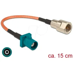 DELOCK 89834 - HF-Kabel, FAKRA Z Stecker > FME Stecker, 15cm