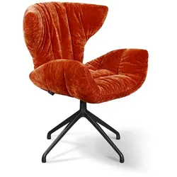 Bretz Stuhl Cassia Stoff Terra Cotta