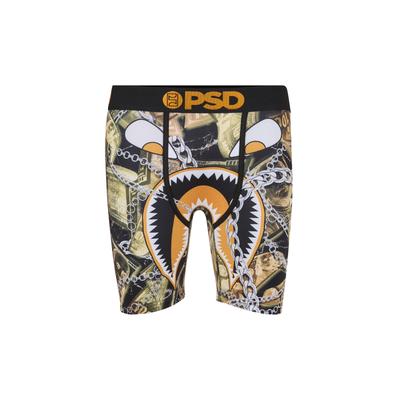Boxershorts PSD "PSD W-FACE HIGH ROLLER", Herren, Gr. M, 1 Stk., multi, 88% Polyester, 12% Elasthan, Unterhosen
