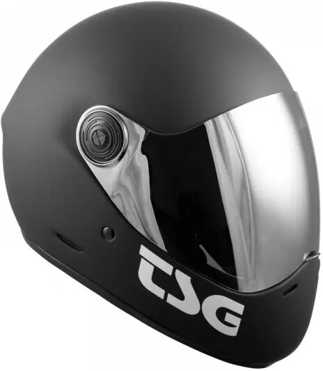 Helm TSG Pass Pro Solid Downhill (S - Matt Black)
