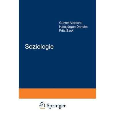 Soziologie, Taschenbuch von Günter Albrecht,Rene König, VS Verlag für Sozialwissenschaften, 978-3-531-11111-7