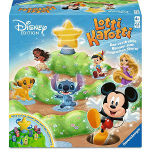 Ravensburger Brettspiel 24851, Lotti Karotti - Disney Edition, ab 4 Jahre, 2-4 Spieler