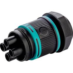 Adels-Contact 24474 Rundsteckverbinder Buchse, Einbau Gesamtpolzahl: 3 + PE 200 St.