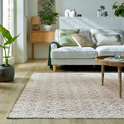 FLAIR RUGS "Dream" rechteckig 3 mm Höhe aus Wollmischung, Wohnzimmer, Schlafzimmer, Esszimmer