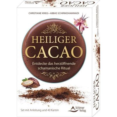 Heiliger Cacao - Entdecke das herzöffnende schamanische Ritual, Gebundene Ausgabe von Christiane Krieg,Abbas Schirmohammadi, Schirner,
