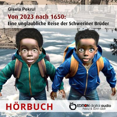 Von 2023 nach 1650: Eine unglaubliche Reise der Schweriner Brüder - Gisela Pekrul, Audio, 9783965219755