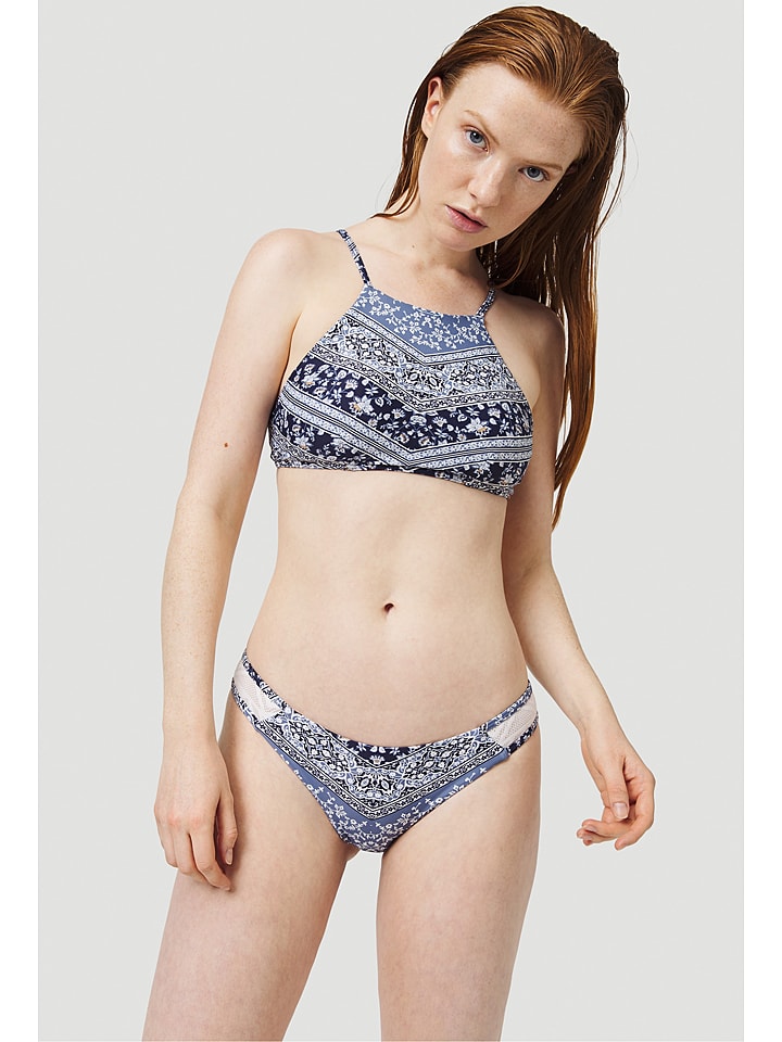 O'Neill Bikini-Hose "Koppa" in Blau/ Weiß - 38