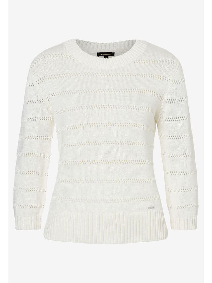 More & More Pullover in Creme - 42