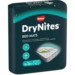 Huggies, Fixleintuch Babybett, Dry Nites Bettunterlagen (88 x 78 cm)