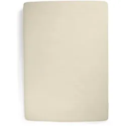 fleuresse Spannbettlaken Comfort 150 x 200 cm Jersey Beige Natur
