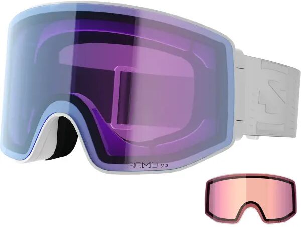 Skibrille Salomon Sentry Prime Sigmaphoto (Weiß)