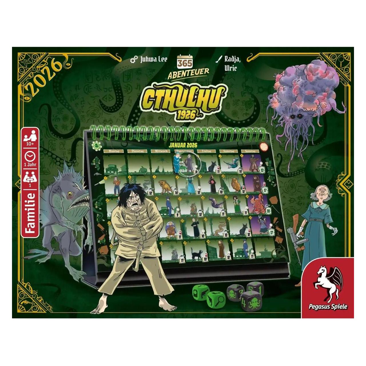Pegasus 365 Abenteuer- Cthulhu 1926 (Edition 2026) (Deutsch, 1 Spieler) (18901G)