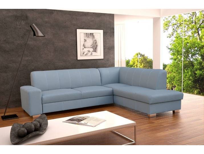 JVmoebel Ecksofa Designer Ecksofa in Orange-Blau mit Schlaf- und Stauraumfunktion, Made in Europa