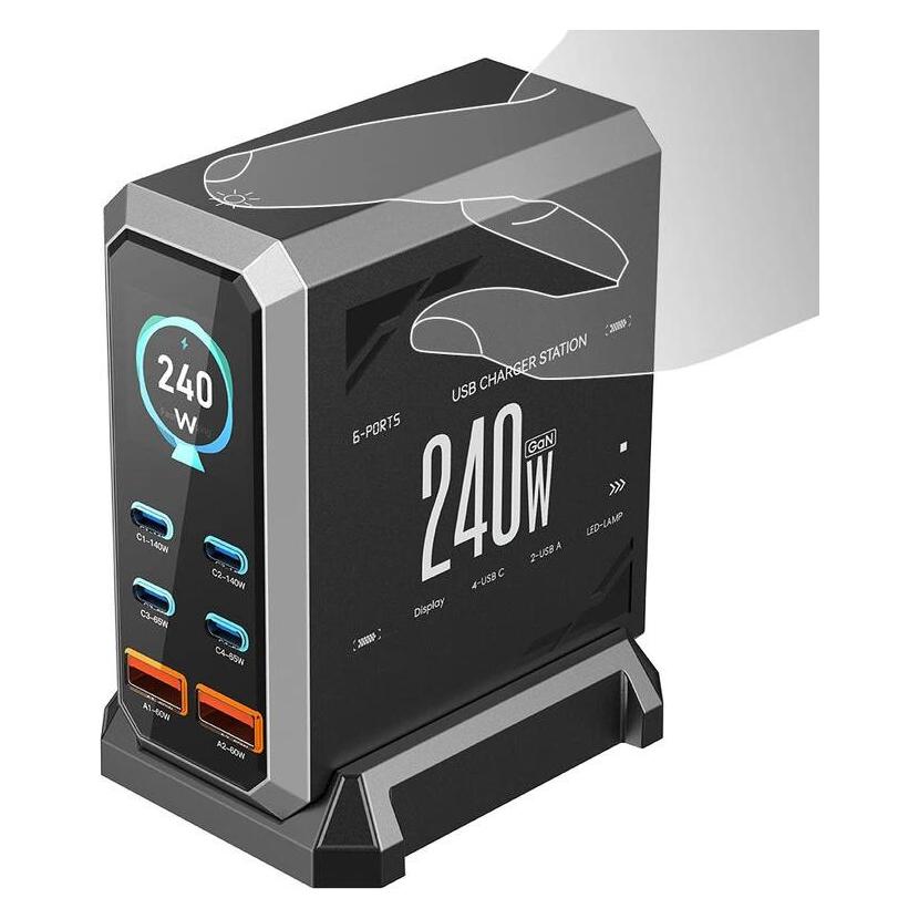 BlitzWolf BW-S31 (240 W, 6 Ports) (BW-S31)