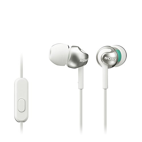 Sony MDR-EX110APW In-Ear Hoofdtelefoon Wit
