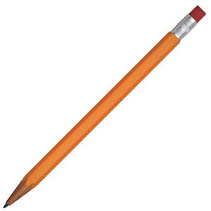 Böttcher-AG Druckbleistift Lookalike, orange, Kunststoff, HB, mit Radiergummi, Strichbreite 0,7 mm
