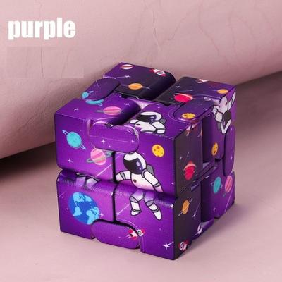 Perfect Picks Market Infinity Cube Fidget Toy For Anxiety & ADHD Stress Relief Puzzle For Kids & Adults b